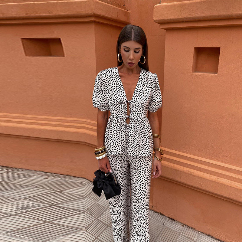 ADÈLE | Ensemble Casual Imprimé