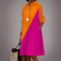 Orange et rose