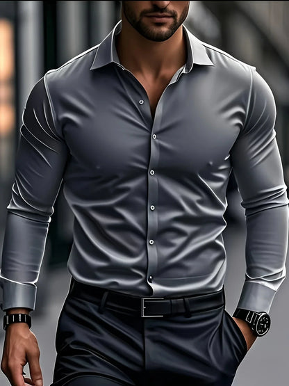 BYRON | Chemise Élégante à Manches Longues