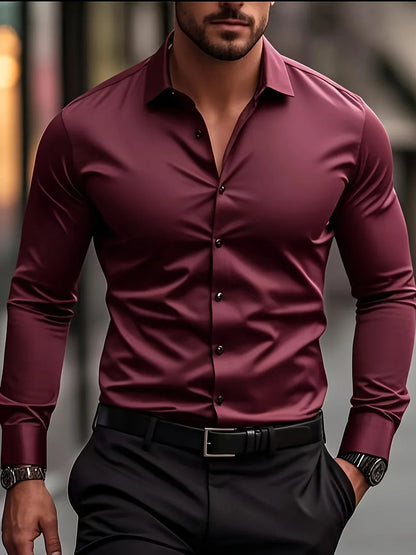 BYRON | Chemise Élégante à Manches Longues