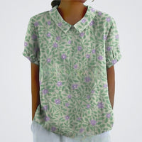 Vert avec imprimé floral