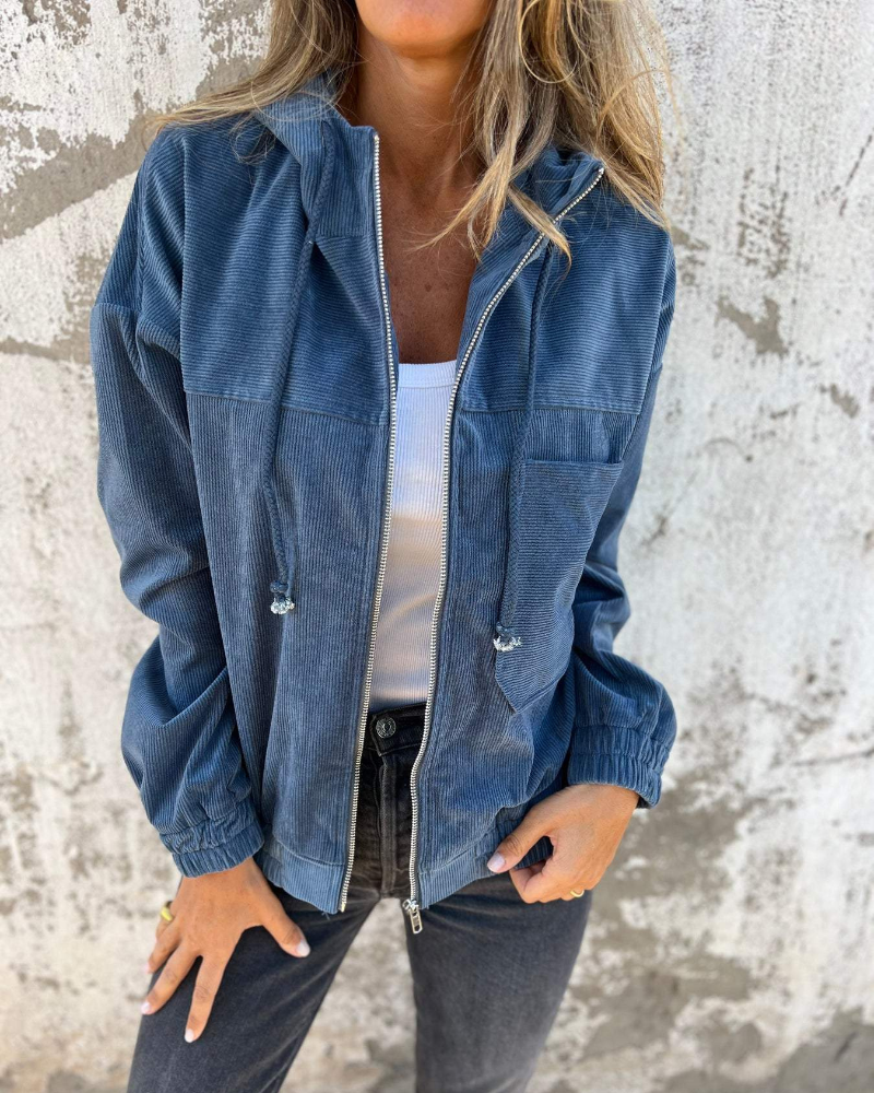MADELEINE | Veste en velours côtelé
