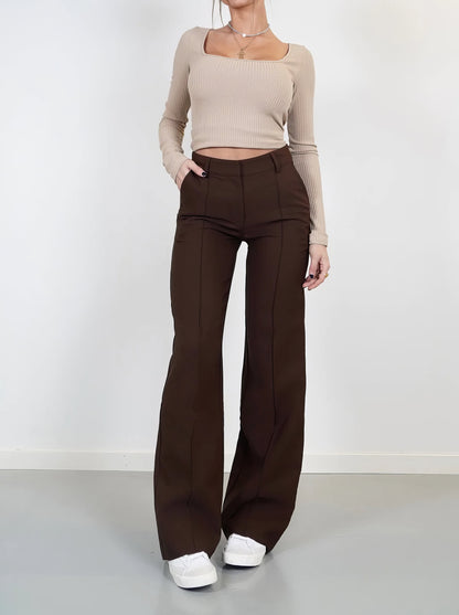ÉMILIE | Pantalon large élégant et flatteur