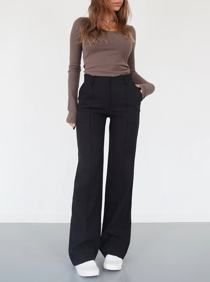 ÉMILIE | Pantalon large élégant et flatteur