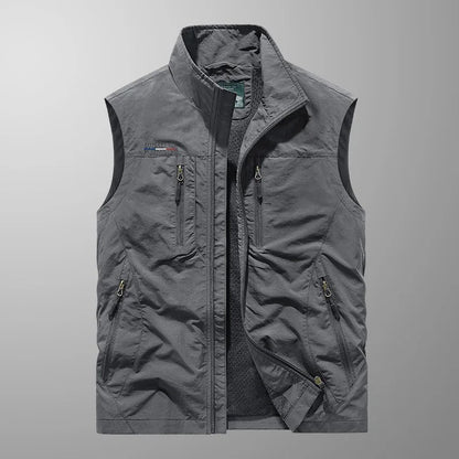 LÉON | Gilet cargo respirant avec plusieurs poches