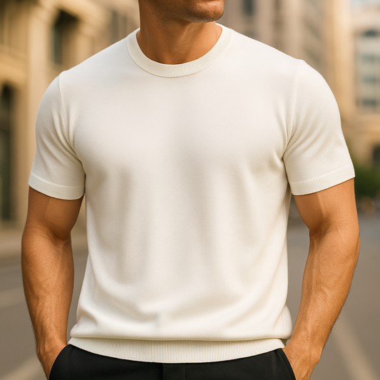 ÉLIAN | T-shirt Élégant à Manches Courtes