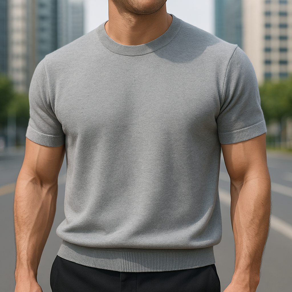 ÉLIAN | T-shirt Élégant à Manches Courtes