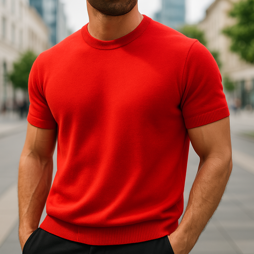 ÉLIAN | T-shirt Élégant à Manches Courtes