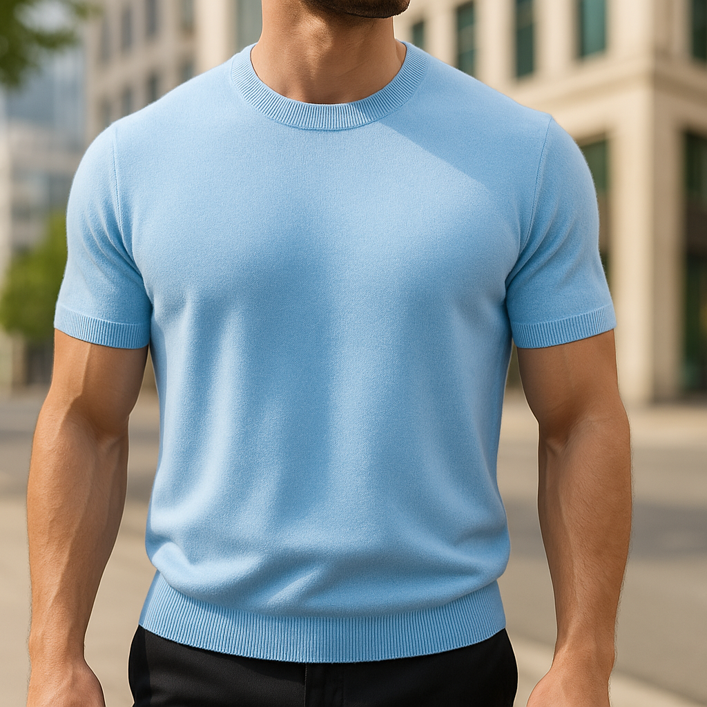 ÉLIAN | T-shirt Élégant à Manches Courtes
