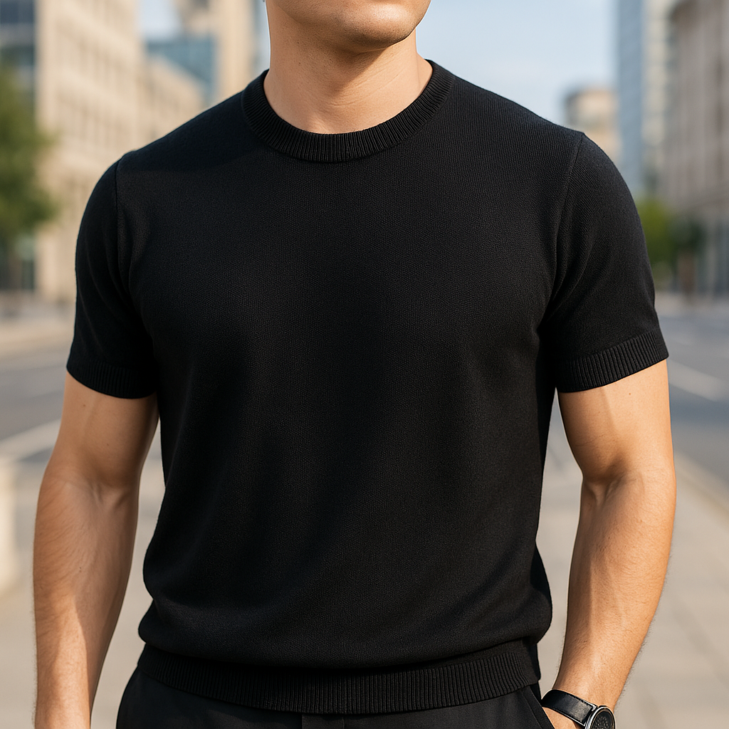 ÉLIAN | T-shirt Élégant à Manches Courtes