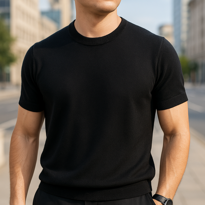 ÉLIAN | T-shirt Élégant à Manches Courtes