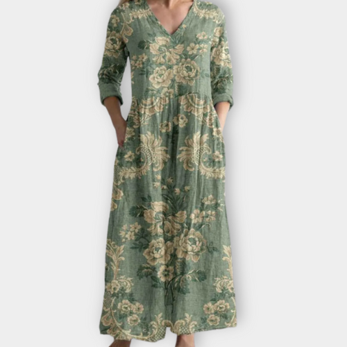 Beltrada | Maxidress Boho en tissu premium doux