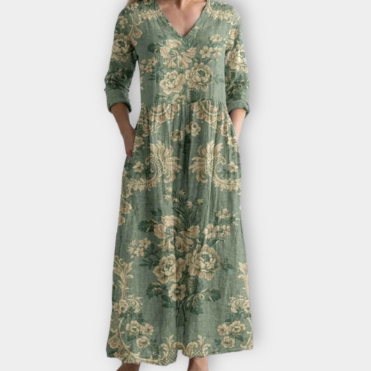 Beltrada | Maxidress Boho en tissu premium doux