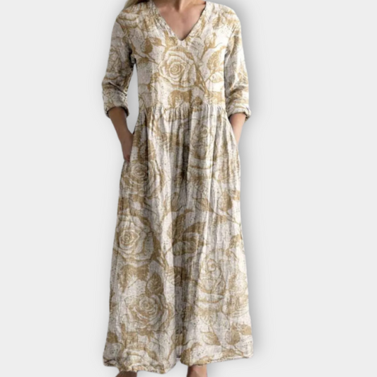 Unda | Robe Maxy Boho en doux tissu premium