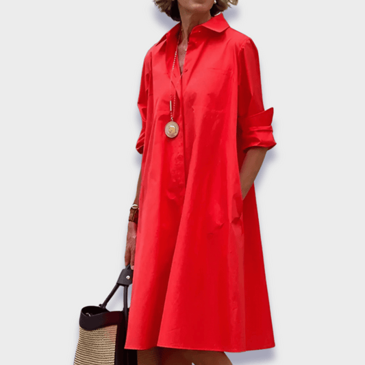 CLARISSE | Robe polo décontractée