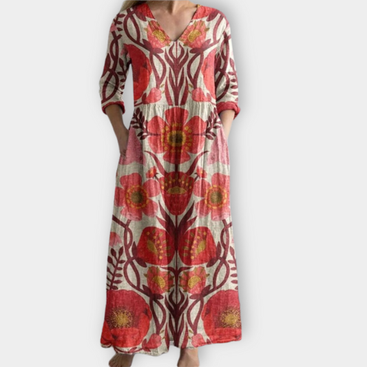 Adelgundis | Jupe Maxi Boho en doux tissu premium
