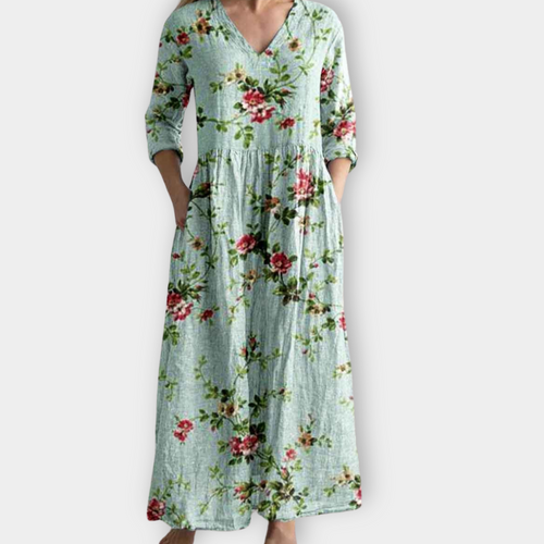 Iduna | Robe Maxidress Boho en tissu premium doux