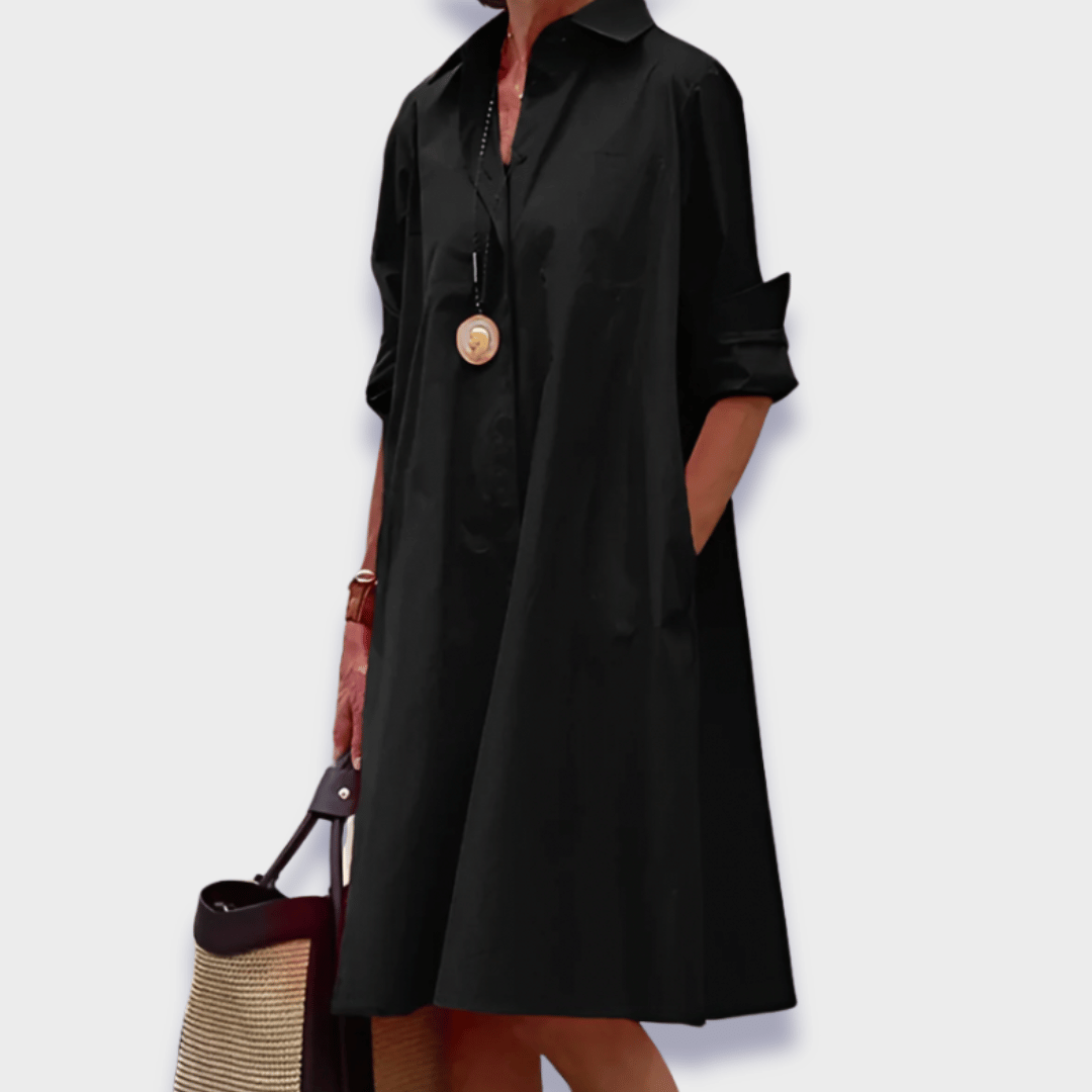 CLARISSE | Robe polo décontractée