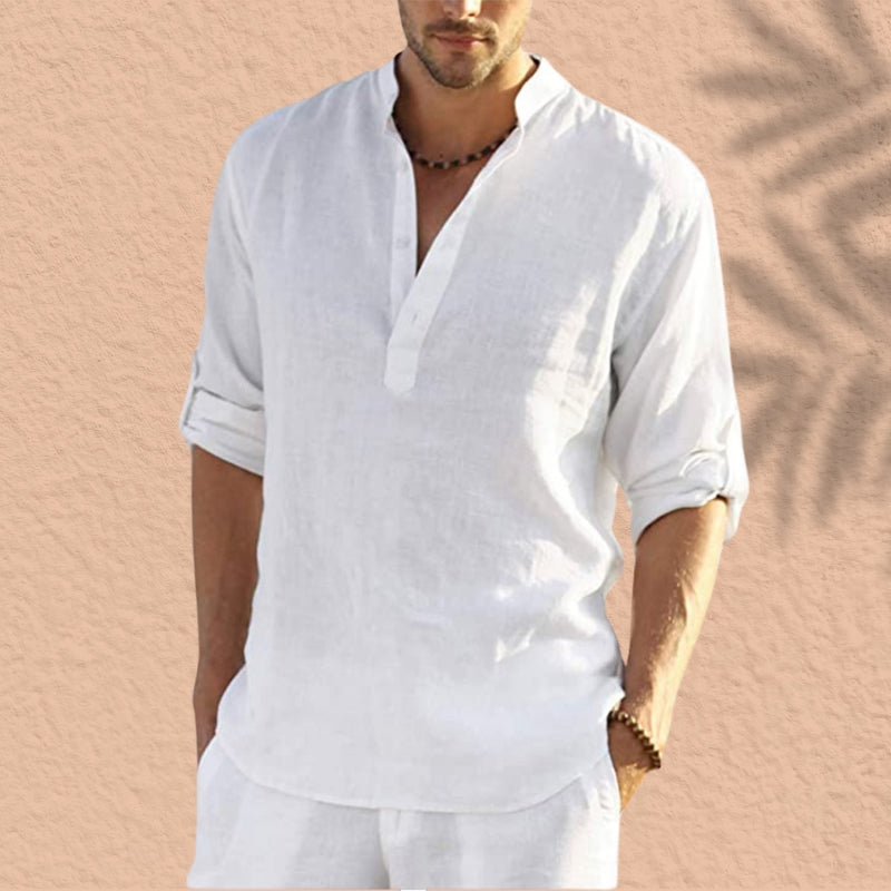 CYRIL | Chemise en Lin à Manches Longues