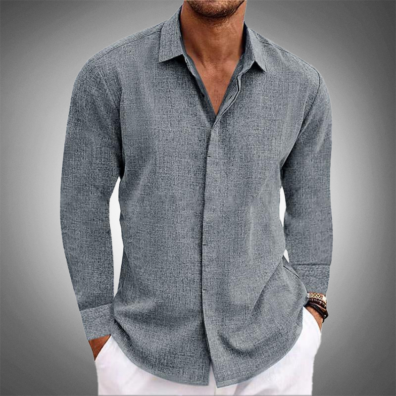 Glynn | Chemise Décontractée à Manches Longues