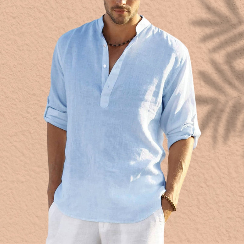 CYRIL | Chemise en Lin à Manches Longues
