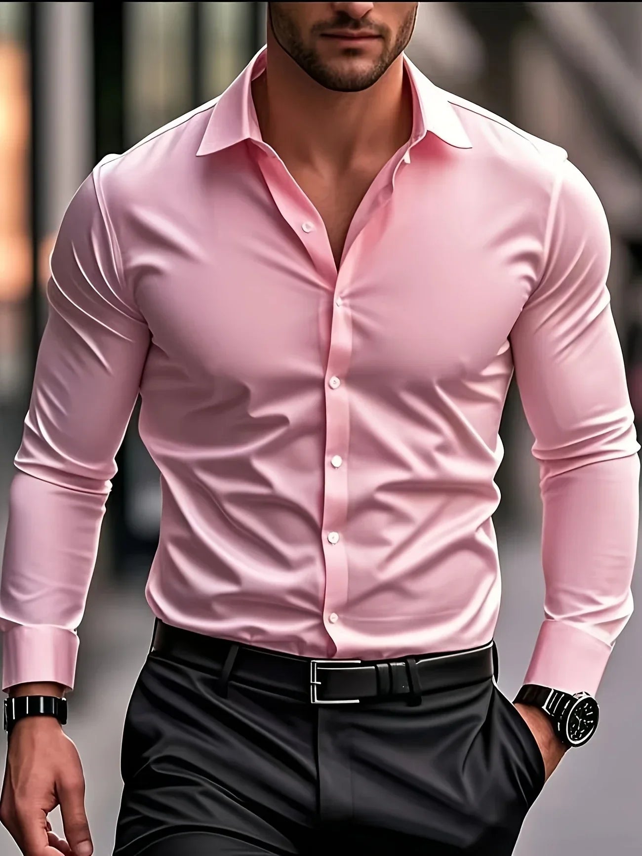 BYRON | Chemise Élégante à Manches Longues