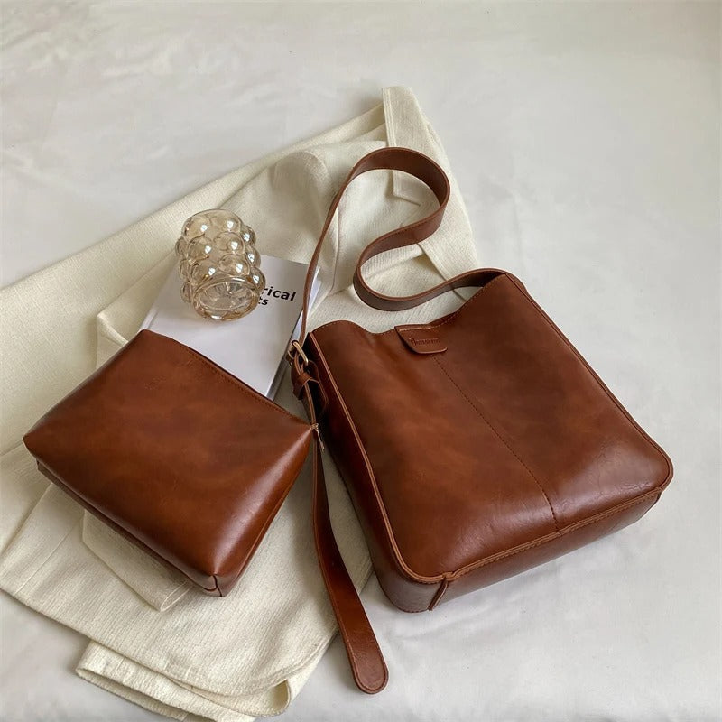 LYS | Ensemble de Sac Shopper Rétro