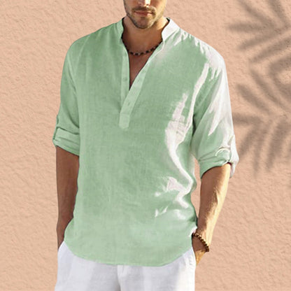 CYRIL | Chemise en Lin à Manches Longues