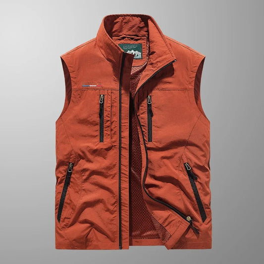 LÉON | Gilet cargo respirant avec plusieurs poches