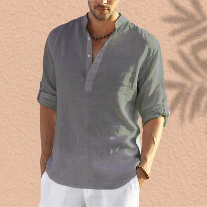 CYRIL | Chemise en Lin à Manches Longues