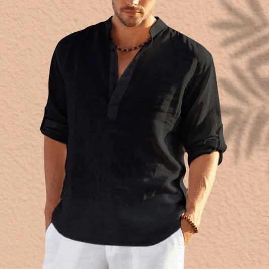 CYRIL | Chemise en Lin à Manches Longues