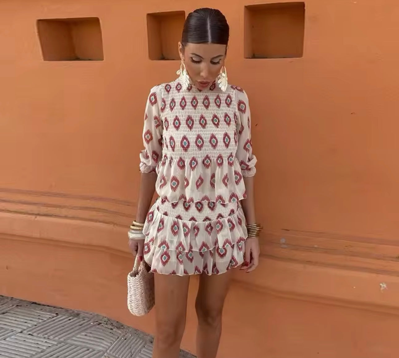 MANON | Robe courte style vintage