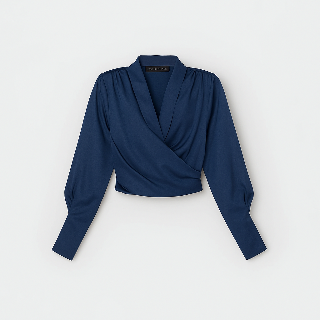 AURÉLIE | Blouse à manches bouffantes