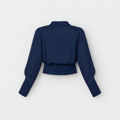 AURÉLIE | Blouse à manches bouffantes