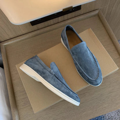 Gebhard | Mocassin Élégant en Daim