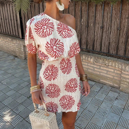 LOUISE | Robe Mini Estivale Décontractée