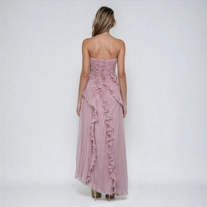 AURIA | Robe plissée asymétrique