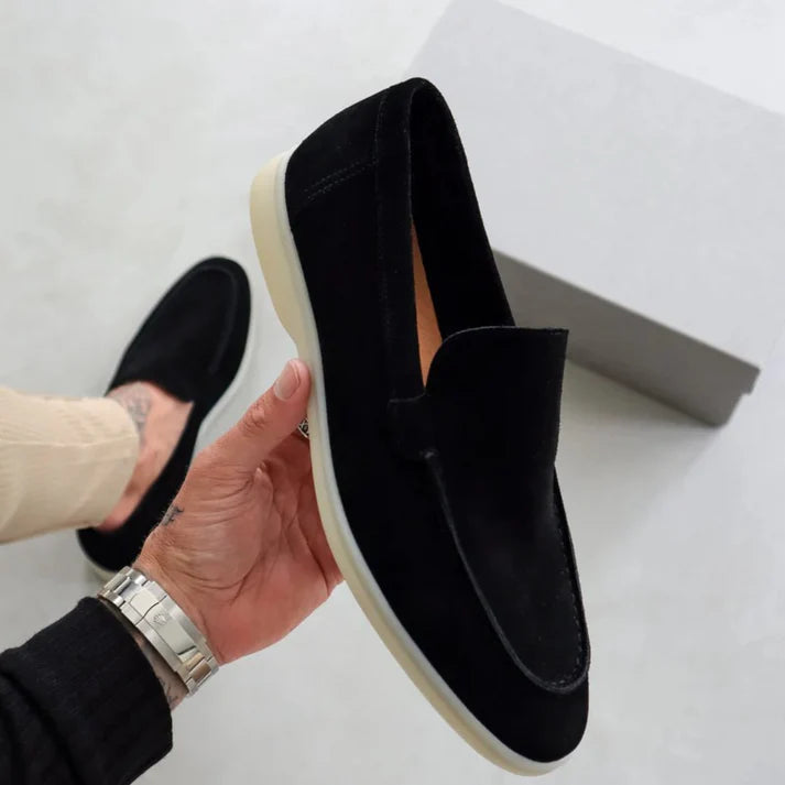Gebhard | Mocassin Élégant en Daim