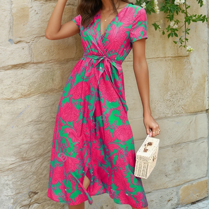 Florence | Robe Colorée Légère et Élégante