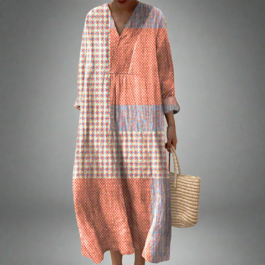 MARGOT | Robe Géométrique Élégante