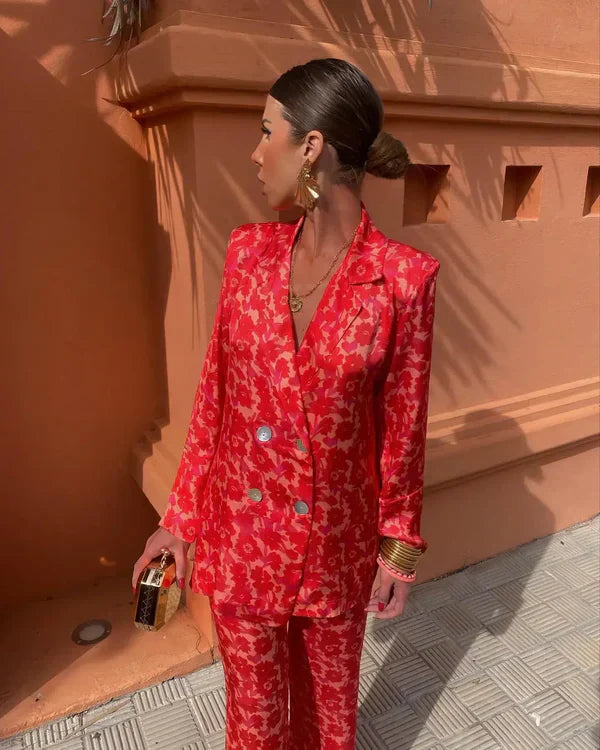 ALICE | Blazer Élégant en Jacquard