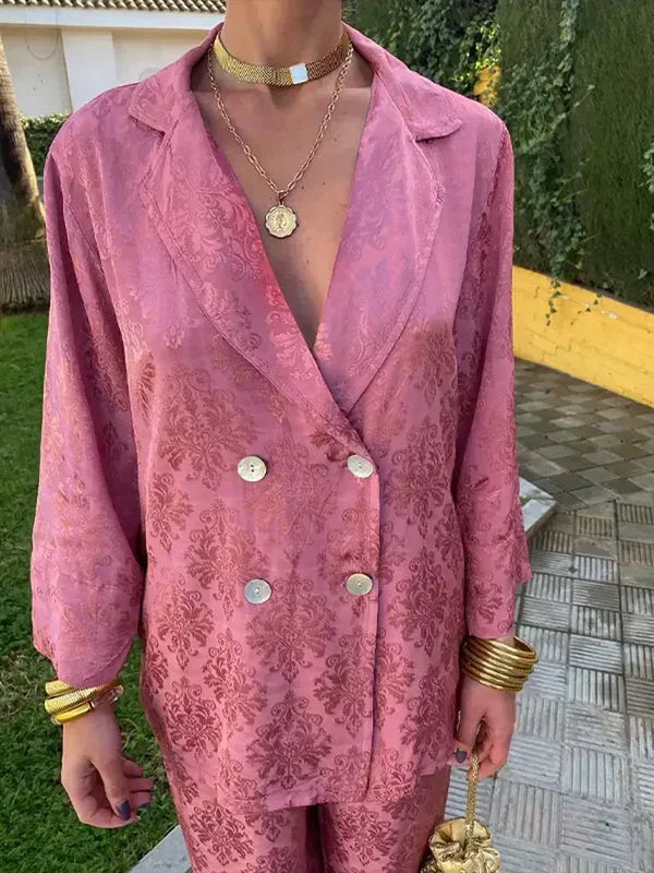 ALICE | Blazer Élégant en Jacquard