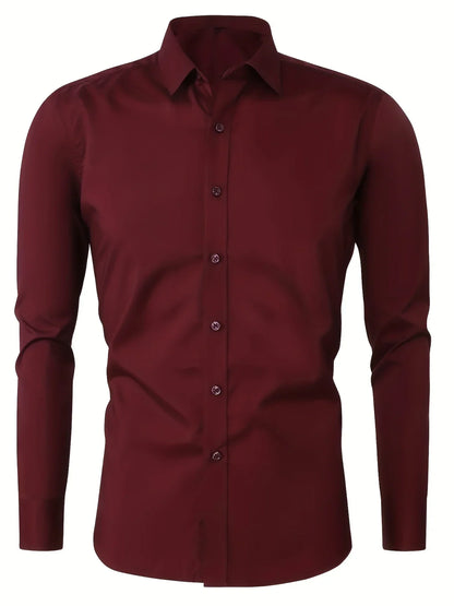 BYRON | Chemise Élégante à Manches Longues