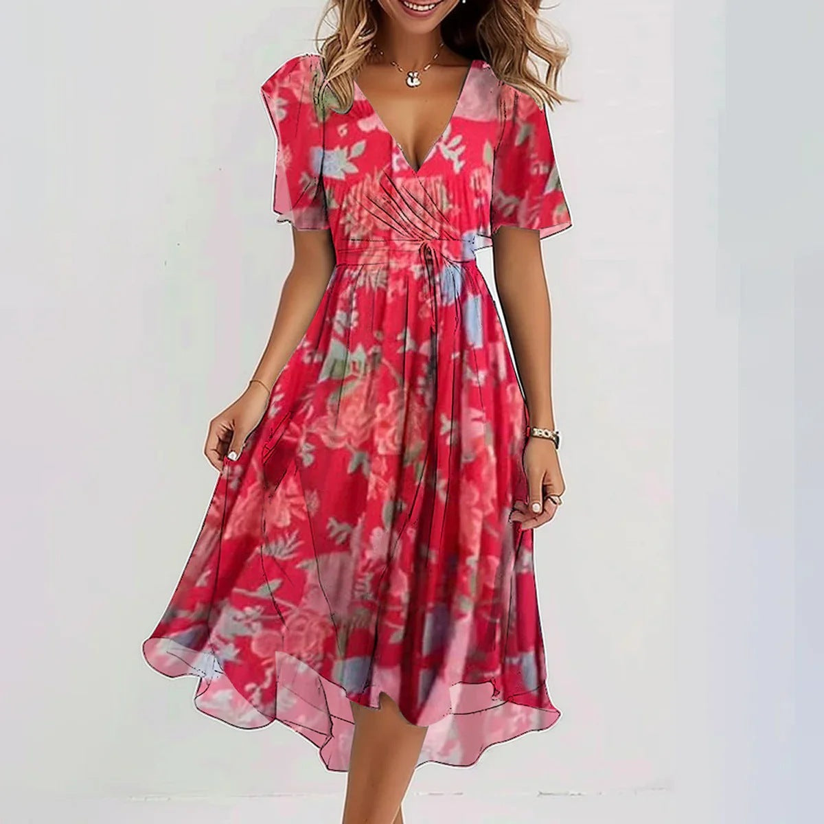 ÉLIORA | Robe d'été élégante