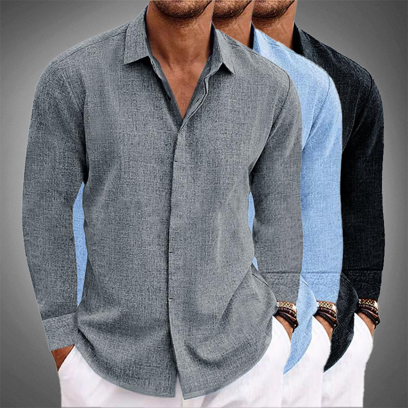 Glynn | Chemise Décontractée à Manches Longues