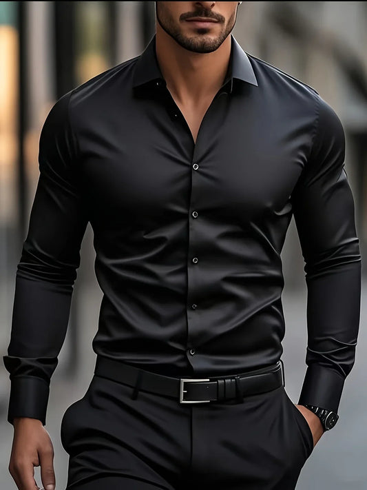 BYRON | Chemise Élégante à Manches Longues
