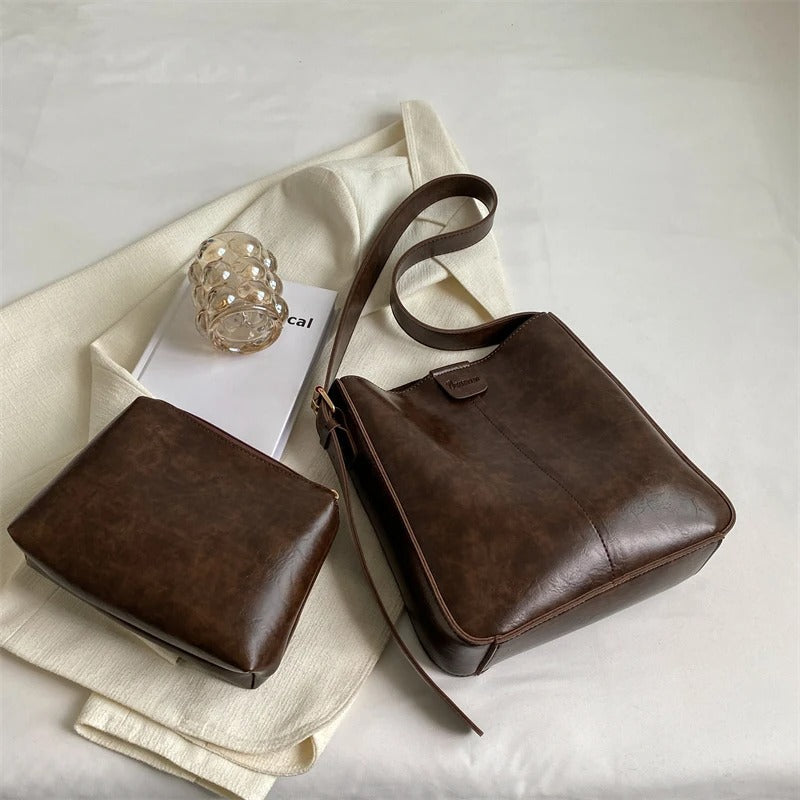 LYS | Ensemble de Sac Shopper Rétro