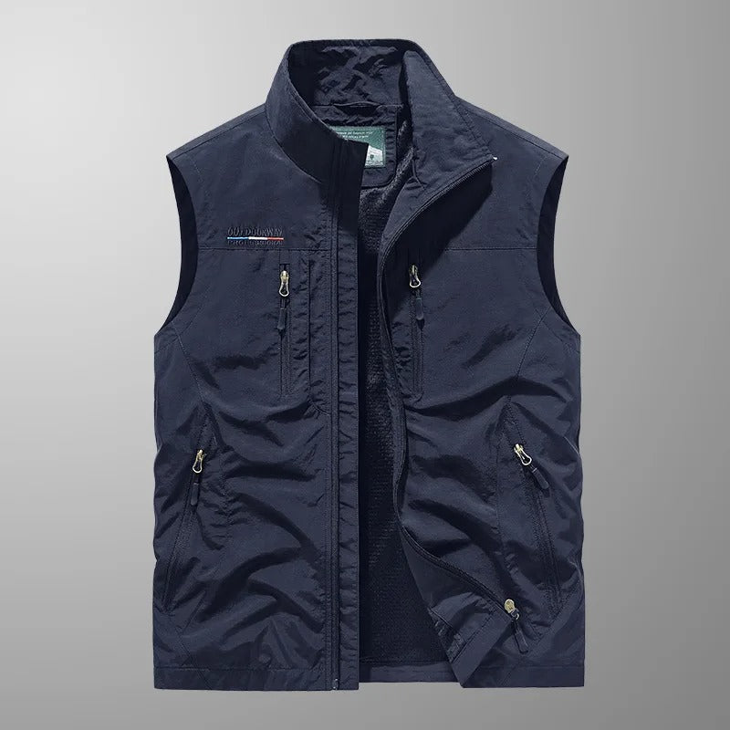 LÉON | Gilet cargo respirant avec plusieurs poches