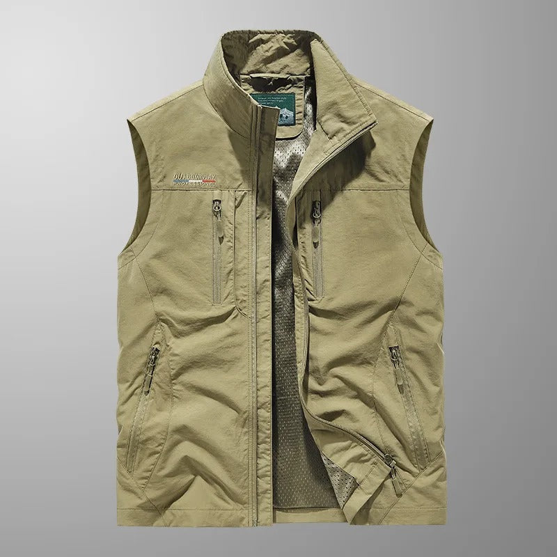LÉON | Gilet cargo respirant avec plusieurs poches