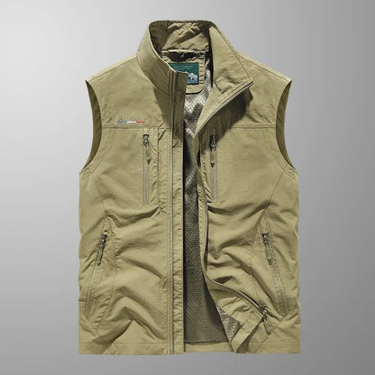 LÉON | Gilet cargo respirant avec plusieurs poches